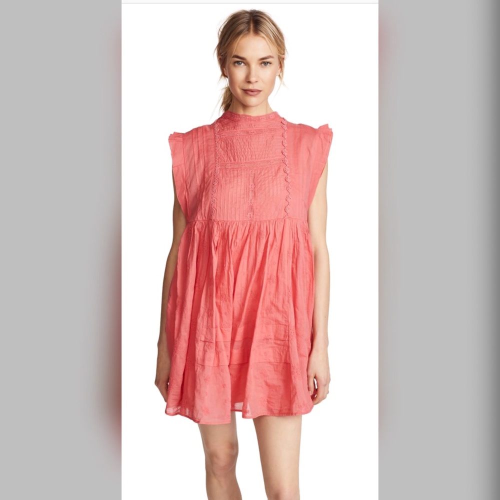 Free People Nobody Like You Embellished Mini Dress